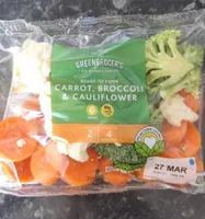 Carrot broccoli cauliflower