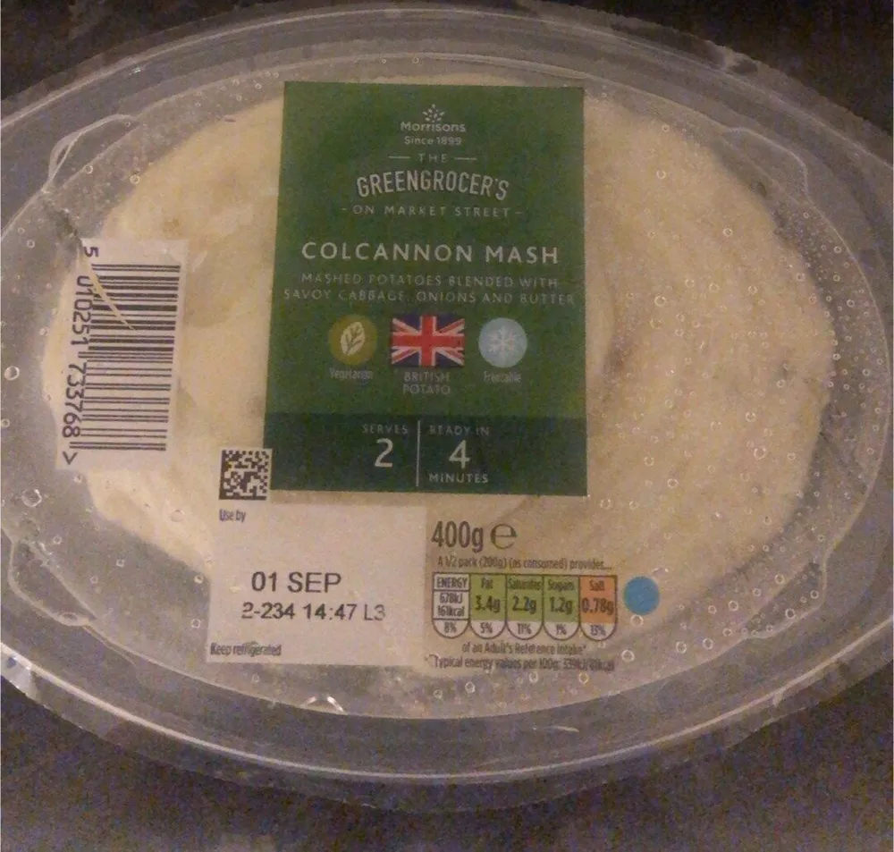 Colcannon mash