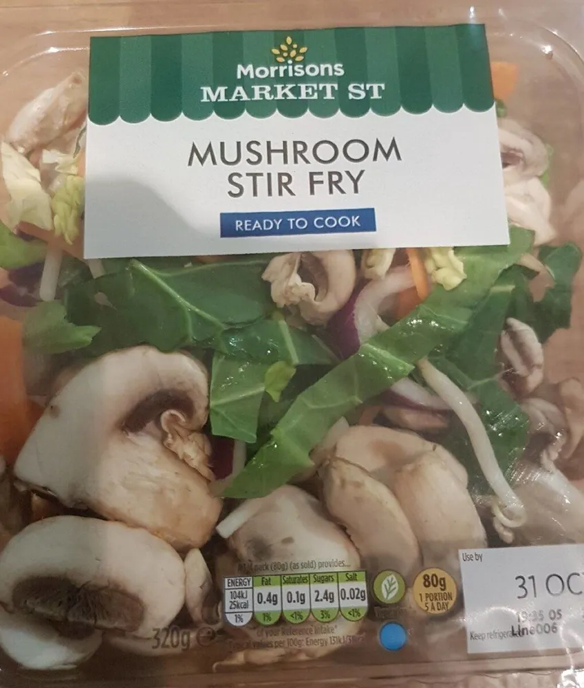 Mushroom stir fry