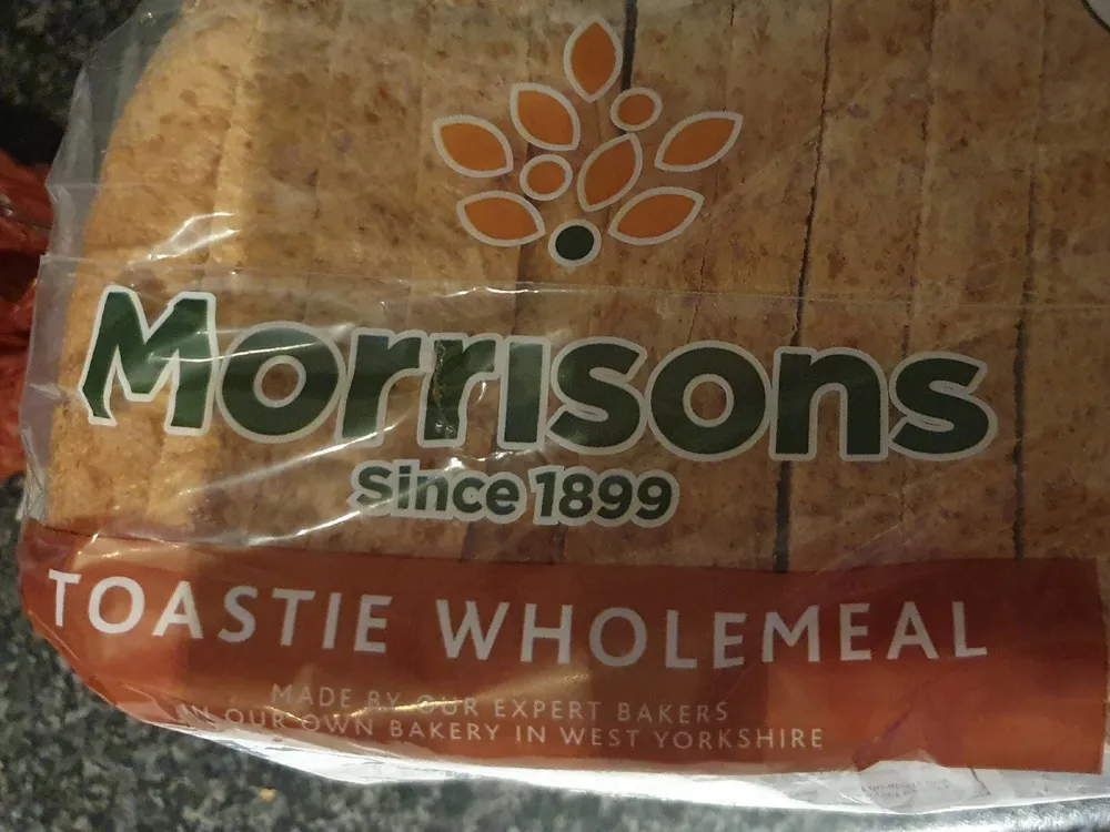 Toasties wholemeal bread