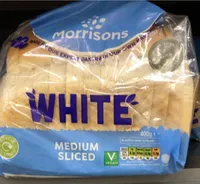 White medium sliced