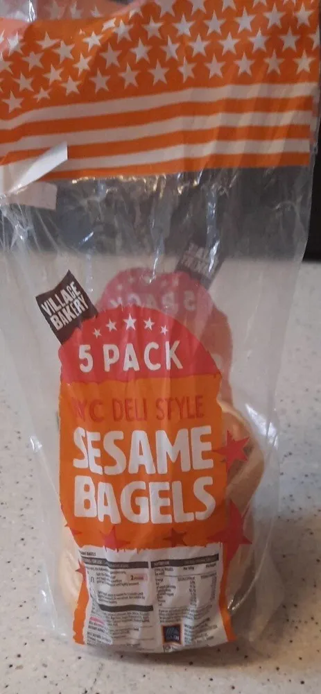 NYC Deli Style Sesame Bagels