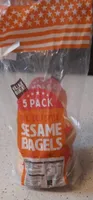 NYC Deli Style Sesame Bagels