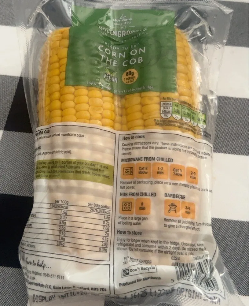 Thr corn the cob