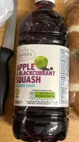 Apple and blackcurrant squash