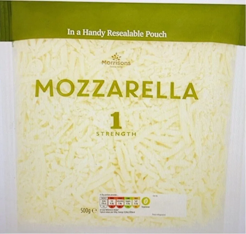 Morrisons Grated Mozzarella