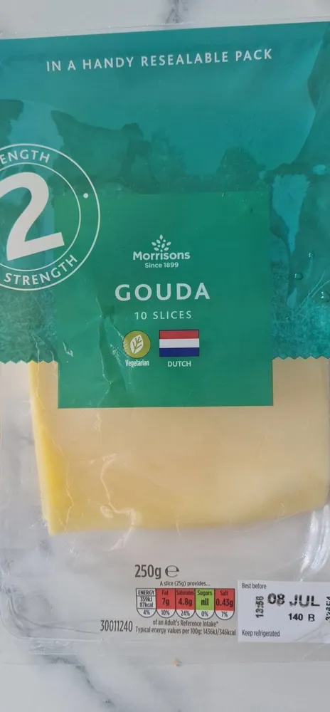 Gouda 10 slices
