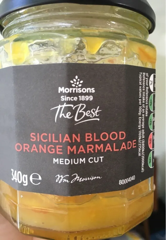 Sicilian blood orange marmalade