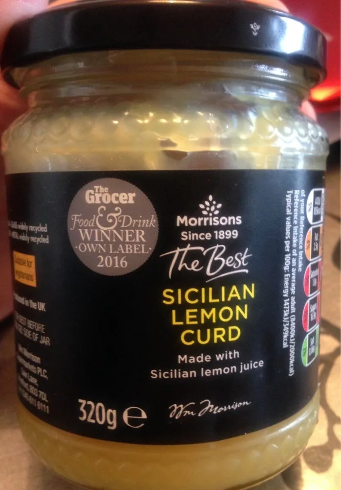 Sicilian lemon curd