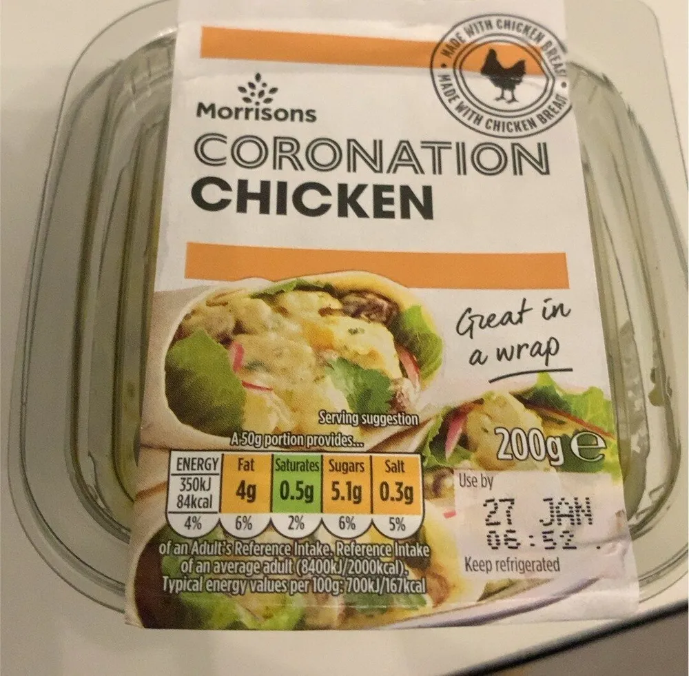 Coronation chicken