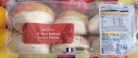 6 baked petits pains