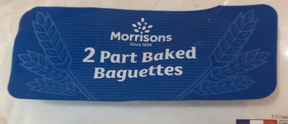 Part baked baguettes