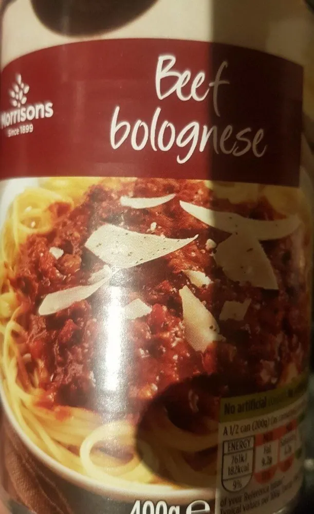 Beef bolognese