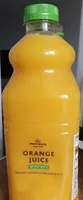 Orange juice with bits