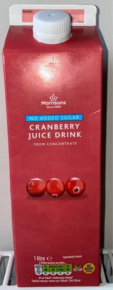Cranberry Juice Drink