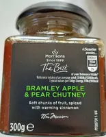 Bramley apple & pear chutney