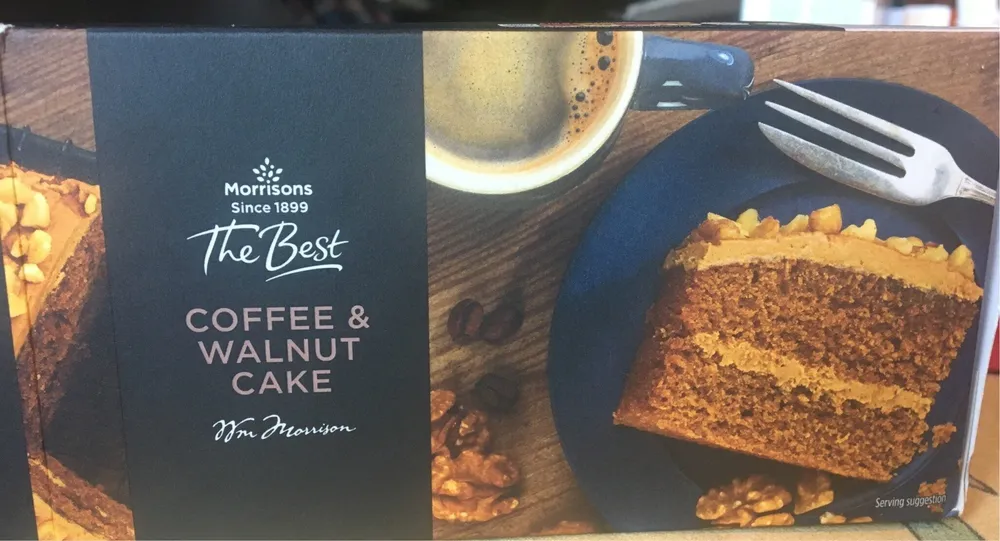 Coffee & Walnut Cake