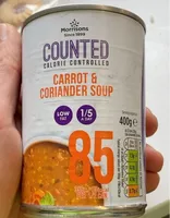 Carrot and coriander soup