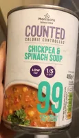 Chikpea and spinach soup