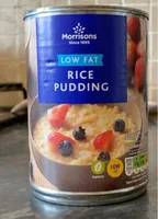 Low fat rice pudding