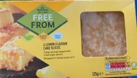 Lemon favour cake slices