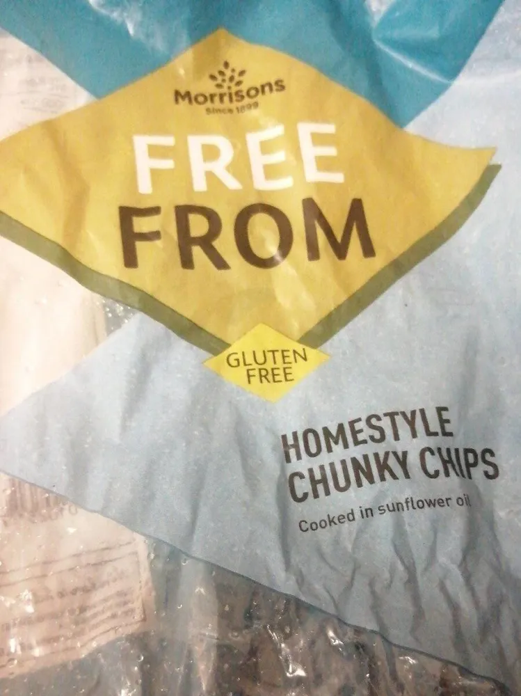 Gluten free homestylye chunky chips