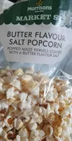 Butter flavoured salt popcorn