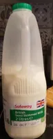 British semi skimmed milk