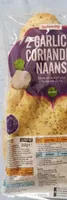2 Garlic and Coriander  Naans