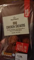 BBQ chicken skewers