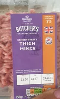 British turkey thigh mince