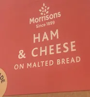 Ham and cheese sandwich (brown bread)