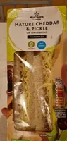 Morrisons Mature Cheddar and Pickle Sandwich