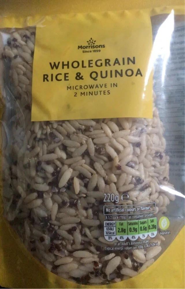 Wholegrain rice & quinoa