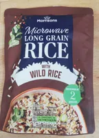 Microwave Long Grain Rice with Wild Rice
