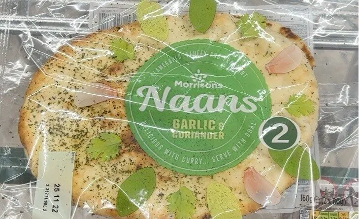 Garlic & Coriander Nan