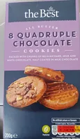 Quadruple chocolate cookies