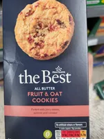 All Butter Fruit & Oat Cookies