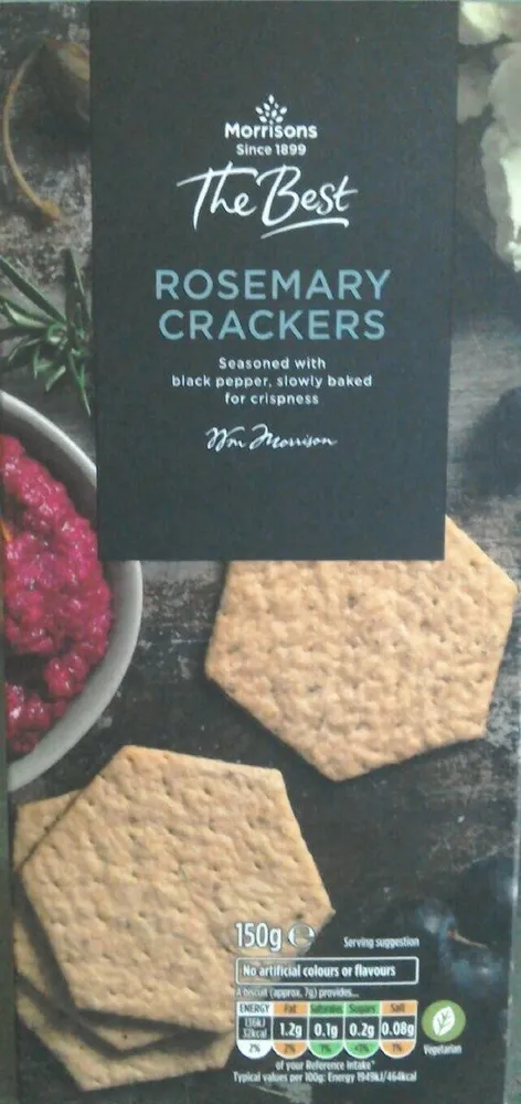 Rosemary crackers