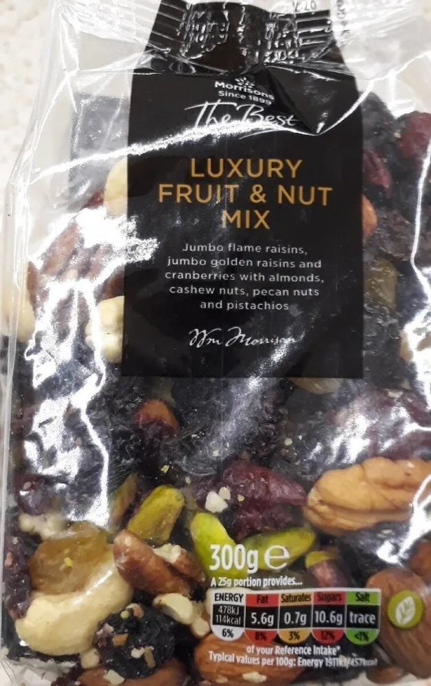 Luxury fruit & nut mix