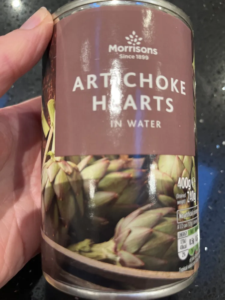 artichoke hearts