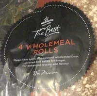 Wholemeal rolls