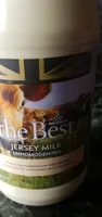Jersey milk un homogenized