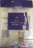 Milk chocolate peanuts