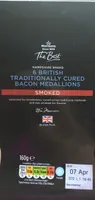 6 traditionally cured bacon medallions smoked