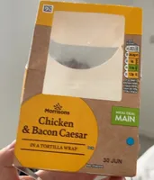 Chicken ceasar wrap