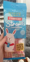 Fizzy strawberry straws
