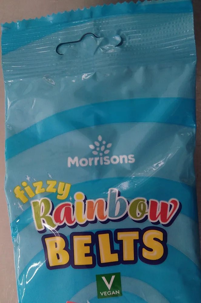 Fizzy rainbow belts