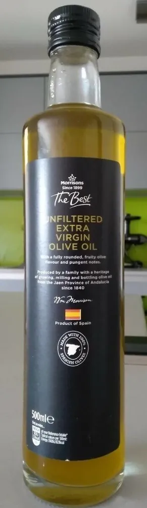 Unfiltered Extra Virgin Olive Oil