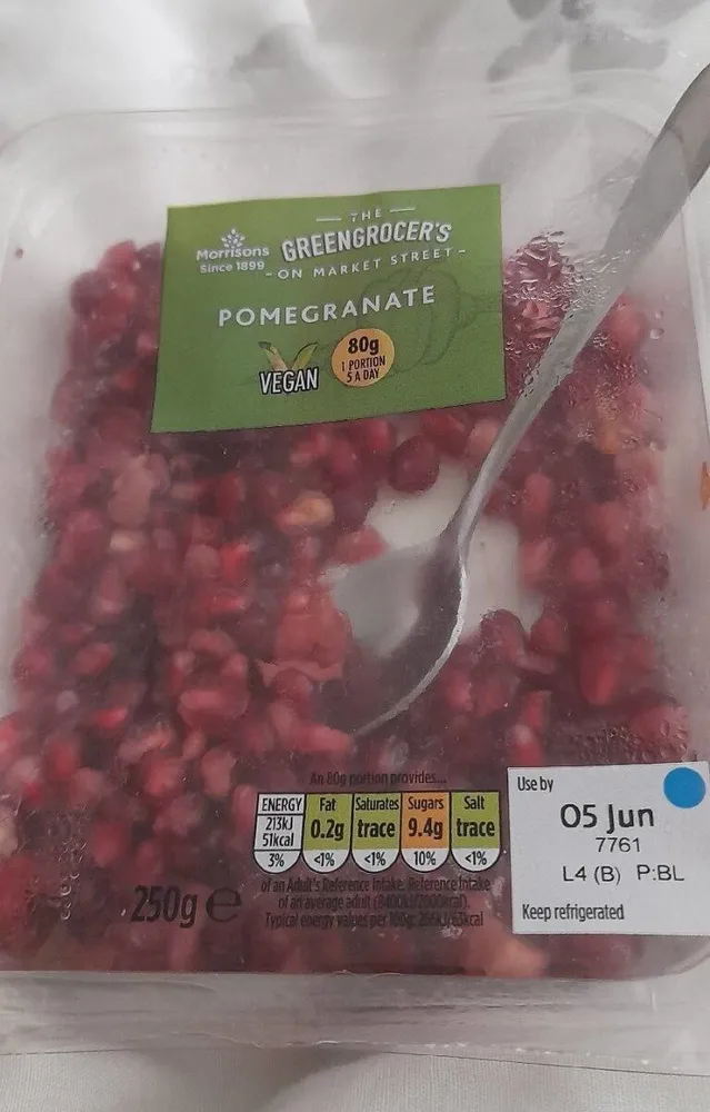 pomegranate seeds